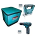 Набор Makita DK1475X3 (Дрель DF330DZ + Лобзик JV100DZ) купить в Нефтеюганске