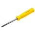 Отвертка STAYER &quot;STANDARD&quot; 2-в-1 с двухсторонним стержнем, PH №2 /SL 6мм, 85мм 2515_z01 купить в Нефтеюганске