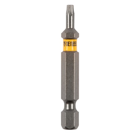 Бита TX 10х50, сталь S2, шестигранный профиль, 10 шт. Е 6,3 Denzel 11667 купить в Нефтеюганске