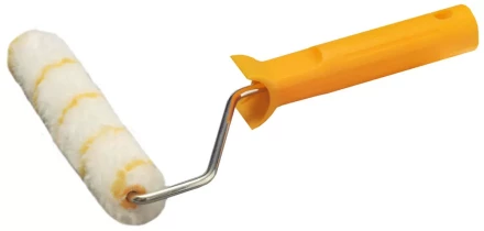 Мини-валик GIRPAINT ПОЛИАКРИЛ малярный в сборе, ворс 10мм, бюгель 6мм, 15х160мм, STAYER Master 03-0509-16_z01 купить в Нефтеюганске