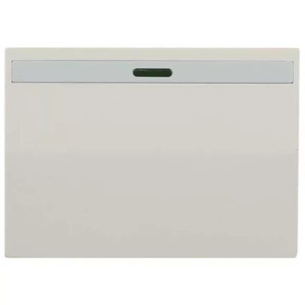 Выключатель СВЕТОЗАР &quot;ЭФФЕКТ&quot; одноклавишный, с эффектом свечения, без вставки и рамки, цвет бежевый, 10A/~250B SV-54431-B купить в Нефтеюганске