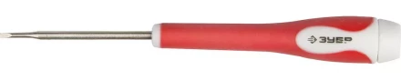 Отвертка ЗУБР &quot;МАСТЕР&quot; для точных работ, Сr-V, SL 1,5 х 50мм 25641-1.5 купить в Нефтеюганске