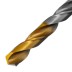 Сверло спиральное по металлу Denzel, 9 x 125 мм, Р6М5, Golden Tip, 718241 купить в Нефтеюганске