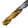 Сверло спиральное по металлу Denzel, 9 x 125 мм, Р6М5, Golden Tip, 718241 купить в Нефтеюганске