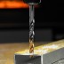 Сверло спиральное по металлу Denzel, 9 x 125 мм, Р6М5, Golden Tip, 718241 купить в Нефтеюганске