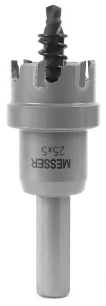 ТСТ коронка MESSER 25X5 с центрирующим сверлом и толкающей пружиной купить в Нефтеюганске
