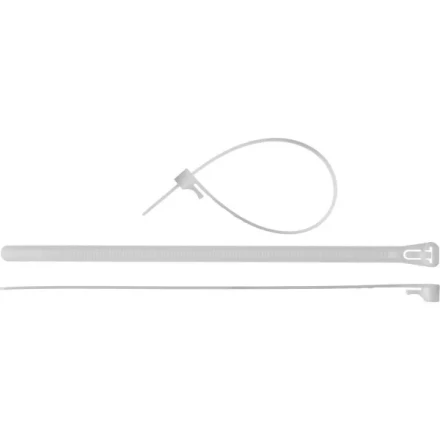 Хомуты нейлоновые ЗУБР &quot;МАСТЕР&quot; многоразовые, 7,5 мм x 200 мм, 100 шт 309240-75-200 купить в Нефтеюганске