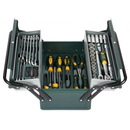 Набор KRAFTOOL &quot;INDUSTRIE&quot; Слесарно-монтажный инструмент, 59 предметов 27978-H59 купить в Нефтеюганске