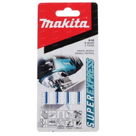 Пилки для лобзика Makita B-52 Super Express B-06482 купить в Нефтеюганске