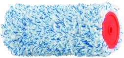 Валик сменный "МИКРОФИБРА" фас. 180 мм ворс 15 мм D 60 мм D 8 мм полиэст MATRIX 80701