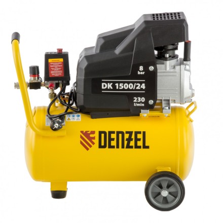 Компрессор воздушный Denzel DK1500/24 Х-PRO 58063 купить в Нефтеюганске