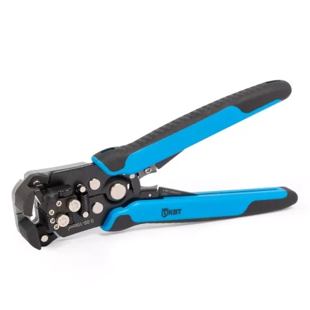 Автоматический многофункциональный стриппер КВТ WS-12 «Ягуар» для снятия изоляции с проводов 0.05–10 мм (69476) купить в Нефтеюганске