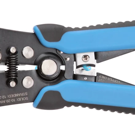 Автоматический многофункциональный стриппер КВТ WS-12 «Ягуар» для снятия изоляции с проводов 0.05–10 мм (69476) купить в Нефтеюганске