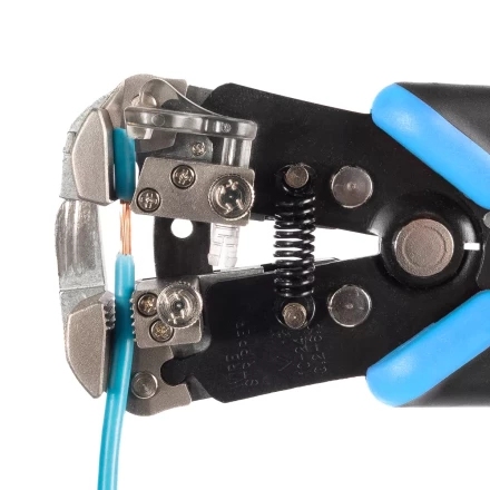 Автоматический многофункциональный стриппер КВТ WS-19 для снятия изоляции с проводов 0.05–10 мм (89424) купить в Нефтеюганске