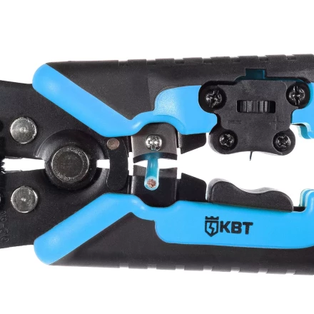 Автоматический многофункциональный стриппер КВТ WS-19 для снятия изоляции с проводов 0.05–10 мм (89424) купить в Нефтеюганске