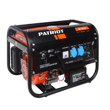 Генератор бензиновый PATRIOT GP 3510 E купить в Нефтеюганске