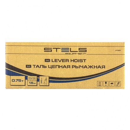 Таль цепная рычажная, 0.75 т, h подъема 1.5 м Stels 51902 купить в Нефтеюганске