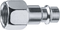 ЗУБР 1/4F - рапид штуцер, переходник, Профессионал (64914-1/4)