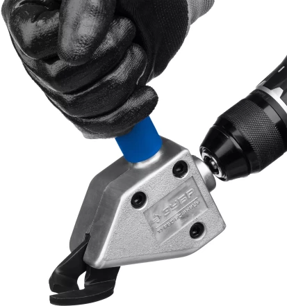 ЗУБР Турбо-Ножницы, насадка-ножницы для реза листового и гофрированного металла (23292) купить в Нефтеюганске