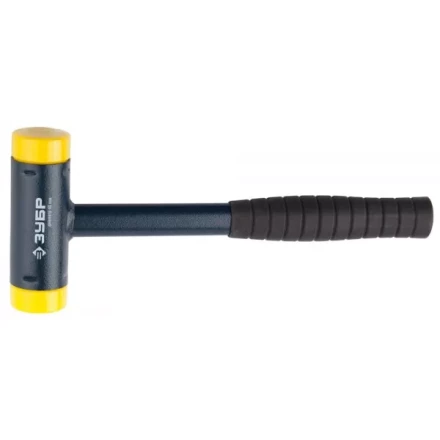 Молоток ЗУБР &quot;ЭКСПЕРТ&quot; многофункциональный,безинерц,метал,обрезин рукоятка,сменные жел бойки ср твердости,640г,40мм 2043-40 купить в Нефтеюганске