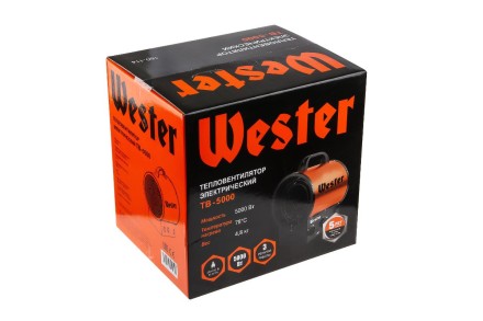 Тепловая пушка WESTER TB-5000 купить в Нефтеюганске