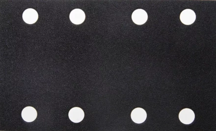 Лист шлиф. универс. URAGAN &quot;Оптимал. для тверд. пород дерева&quot; 8 отв. по линии, на липучке, для ПШМ, P120, 80х133мм, 50шт 907-22111-120-50 купить в Нефтеюганске