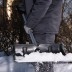 Лопата для уборки снега пластиковая, 470х350х1340 мм, алюминиевый черенок, Россия, Сибртех 61662 купить в Нефтеюганске