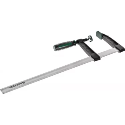 Струбцина, KRAFTOOL 32011-120-500, тип &quot;F&quot;, DIN 5117, двухкомпонентная ручка, 120х500мм 32011-120-500 купить в Нефтеюганске