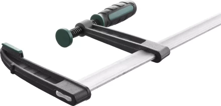 Струбцина, KRAFTOOL 32011-120-500, тип &quot;F&quot;, DIN 5117, двухкомпонентная ручка, 120х500мм 32011-120-500 купить в Нефтеюганске