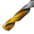 Сверло спиральное по металлу Denzel, 10 x 133 мм, Р6М5, Golden Tip, 718242 купить в Нефтеюганске