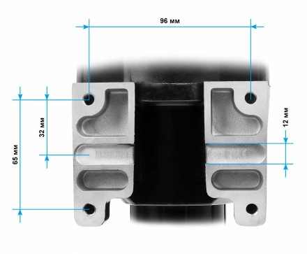 Двигатель алмазного бурения MESSER DM250E  260мм 4 кВт, 750 об/мин, с PRCD купить в Нефтеюганске