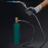 Blue Fire KS-8000  горелка для МАПП / MAPP газа,  с пъезоподжигом, на баллон c резьбовым соединением US 1, 2000°C 55512 купить в Нефтеюганске