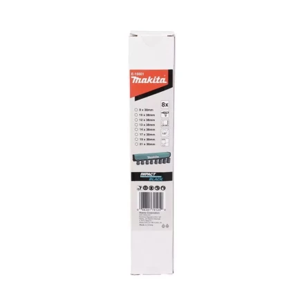 Набор ударных торцевых головок Makita 1/2, 8 шт Makita E-16601 купить в Нефтеюганске