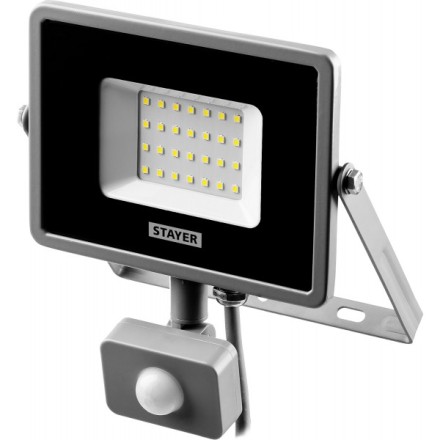 Прожектор LEDPro светодиодный, STAYER Profi 57133-30, датчик движения, 30Вт 57133-30 купить в Нефтеюганске