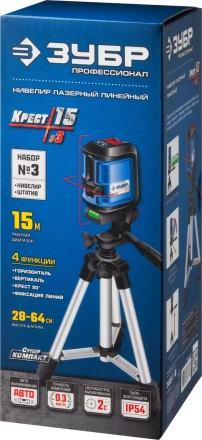 Нивелиры лазерные Крест-15 двухлучевой со штативом серия ПРОФЕССИОНАЛ купить в Нефтеюганске
