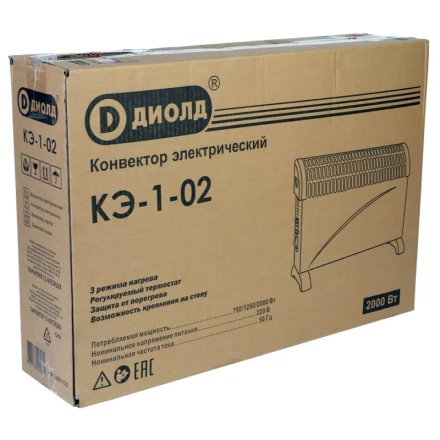 Конвектор электрический Диолд КЭ-1-02 купить в Нефтеюганске