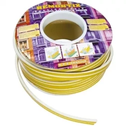 Уплотнитель, 100 м, профиль "P", белый СИБРТЕХ Р 93838