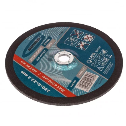 Круг шлифовальный по металлу 230 х 6,0 х 22,2мм Gross 74401 купить в Нефтеюганске