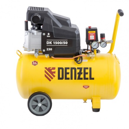Компрессор воздушный Denzel DK1500/50 Х-PRO 58064 купить в Нефтеюганске