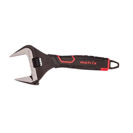 Ключ разводной Matrix тонкие губки фосфатированный двухкомпонентная рукоятка 250 мм 15578 купить в Нефтеюганске