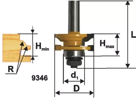 Фреза комб рамочная ф413х26мм хв 12мм 9346 купить в Нефтеюганске