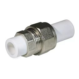 Соединение разборное PP-R 25 мм белое (25/100) 45505