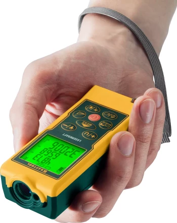 Дальномер лазерный LASER-KRAFT, дальность 5см - 70м, точность 1,5мм, KRAFTOOL 34760 34760_z01 купить в Нефтеюганске