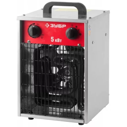 Пушка ЗУБР &quot;ЭКСПЕРТ&quot; тепловая, электрическая, 380В, 5 кВт ЗТПЭ-5.0-Ф купить в Нефтеюганске