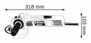 Углошлифовальная машина BOSCH GWS 7-115 Е (0.601.388.201) купить в Нефтеюганске