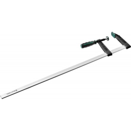 Струбцина, KRAFTOOL 32011-120-800, тип &quot;F&quot;, DIN 5117, двухкомпонентная ручка, 120х800мм 32011-120-800 купить в Нефтеюганске