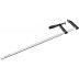 Струбцина, KRAFTOOL 32011-120-800, тип &quot;F&quot;, DIN 5117, двухкомпонентная ручка, 120х800мм 32011-120-800 купить в Нефтеюганске