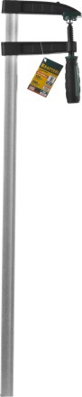 Струбцина, KRAFTOOL 32011-120-800, тип &quot;F&quot;, DIN 5117, двухкомпонентная ручка, 120х800мм 32011-120-800 купить в Нефтеюганске