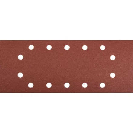 Лист шлифовальный ЗУБР &quot;МАСТЕР&quot;, 14 отверстий, для ПШМ на зажимах, Р320, 115х280мм, 5шт 35594-320 купить в Нефтеюганске