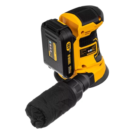 Машина шлифовальная эксцентриковая аккумуляторная Denzel 28470 COS-125, 18В Li-Ion купить в Нефтеюганске